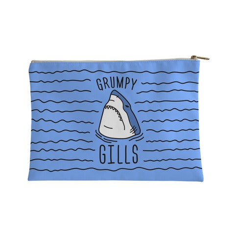 Grumpy Gills Shark Accessory Bag